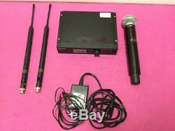 Shure ULXD4 Digital Wireless Receiver ULXD2 SM58 Digital Handheld Transmitter