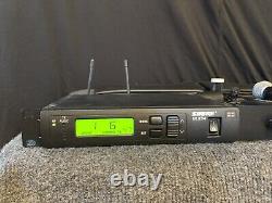 Shure ULXS4 Wireless Receiver with ULX1 Transmitter Body Pack And SM58 662-698MHz