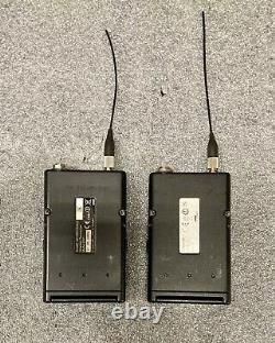 Shure UR4D L3 638-698Mhz Dual Wireless Receiver & 2 UR1 L3 Bodypack Transmitters