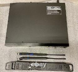 Shure UR4D L3 638-698Mhz Dual Wireless Receiver & 2 UR1 L3 Bodypack Transmitters