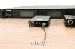 Shure UR4D Wireless Receiver with two UR1 Bodypack Transmitters H4 Band CG0131X