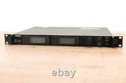 Shure UR4D Wireless Receiver with two UR1 Bodypack Transmitters H4 Band CG0131X