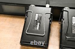 Shure UR4D Wireless Receiver with two UR1 Bodypack Transmitters H4 Band CG0131Y