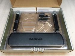 Shure Wireless Combo PG99 Reciever and PG58 Wireless Mics No H7 Transmitter