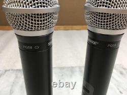 Shure Wireless Combo PG99 Reciever and PG58 Wireless Mics No H7 Transmitter