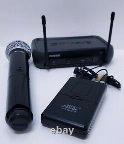 Shure Wireless Microphone PG58 with Receiver PGX4 and AWX6023M (System)