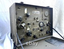 Signal Corps BC-654-A Radio Set, WWII US Army Receiver-Transmitter-SCR-284 series