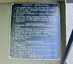 Signal Corps BC-654-A Radio Set, WWII US Army Receiver-Transmitter-SCR-284 series