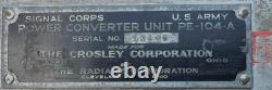 Signal Corps BC-654-A Radio Set, WWII US Army Receiver-Transmitter-SCR-284 series