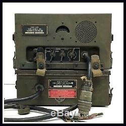 Signal Corps Radio Receiver, Transmitter BC-659-H With Power Supply PE-120-A JEEP