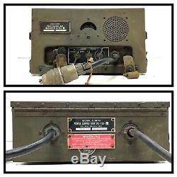 Signal Corps Radio Receiver, Transmitter BC-659-H With Power Supply PE-120-A JEEP