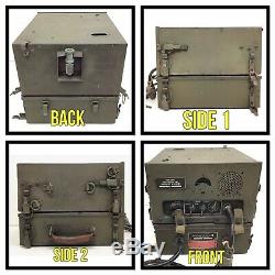 Signal Corps Radio Receiver, Transmitter BC-659-H With Power Supply PE-120-A JEEP