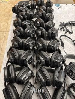 Silent Sound Disco Wireless Headphone System 20 PREMIUM Headsets + Reciever