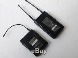 Sony URX-P2 & UTX-B2 Wireless Lavalier Microphone Receiver and Transmitter