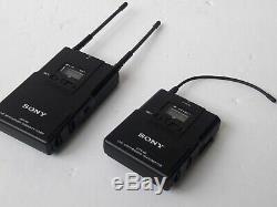 Sony URX-P2 & UTX-B2 Wireless Lavalier Microphone Receiver and Transmitter