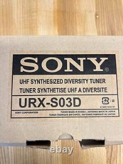 Sony URX-S03D UWP-D Dual-Channel Slot-In Wireless Receiver