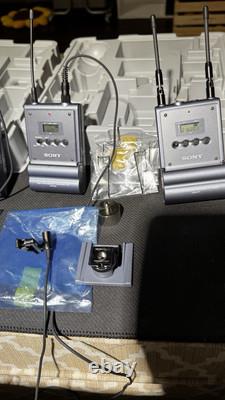 Sony Wireless Microphone Bundles 2x Transmitters & Receivers