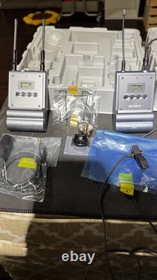 Sony Wireless Microphone Bundles 2x Transmitters & Receivers