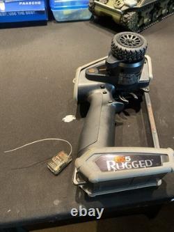 Spektrum DX5 Rugged 5-Channel Radio Transmitter SPM5200 (Black) and receiver