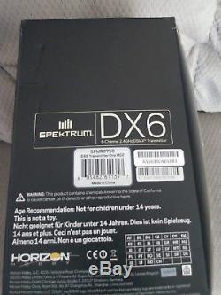 Spektrum DX6 6-Channel 2.4GHz DSMX Transmitter radio No receiver drones planes