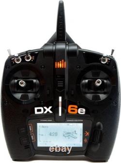 Spektrum DX6e 6-Channel DSMX 2.4GHz RC Radio Transmitter Only (No Receiver) with