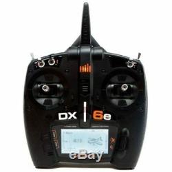 Spektrum DX6e 6 Channel RC Airplane Radio System with AR620 Receiver SPM6655