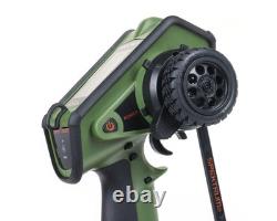 Spektrum RC DX Rugged+ 12-Channel DSMR+ Surface Radio (Transmitter Only) (Green)