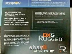 Spektrum RC DX5 Rugged 5-Channel DSMR Surface Radio withSR515 Receiver SPM5200 New