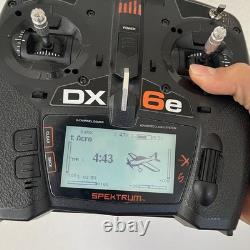 Spektrum RC DX6e 6-Channel 2.4GHz Aircraft Radio System withAR620 Receiver SPM6655