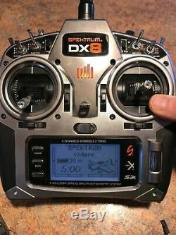 Spektrum RC DX8 2.4GHz Transmitter Radio & AR8000 Receiver