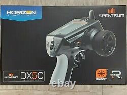 Spektrum RC SPM5120 DX5C 5-Channel DSMR Surface Radio withSR6100AT Receiver New