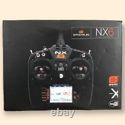 Spektrum SPM6775 NX6 6 Channel Remote Control Radio AR6610T Receiver Open Box