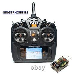 Spektrum SPM8200 NX8 8-Channel DSMX Transmitter with AR8020T Telemetry Receiver HH