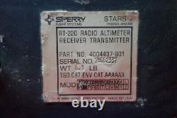 Sperry RT-220 Radio Altimeter Receiver Transmitter PN 4004437-901