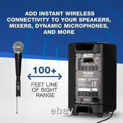 Stealth 1 Mono UHF XLR Wireless Audio System, Transmitter and Receiver for Po
