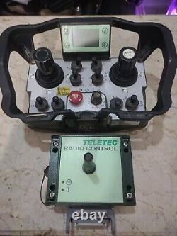 TELETEC GmbH Radio JOYSTICK TRANSMITTER TMS-16 with Radio receiver TFE-14