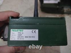 TELETEC GmbH Radio JOYSTICK TRANSMITTER TMS-16 with Radio receiver TFE-14