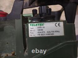 TELETEC GmbH Radio JOYSTICK TRANSMITTER TMS-16 with Radio receiver TFE-14