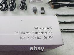 TIMBOOTECH Wireless HDMI Transmitter and 2 Receivers