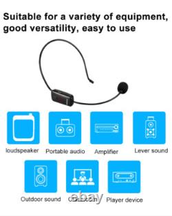 TR503 Wireless System Mic Headset FM Transmitter 30 Receivers for Meeting Church
