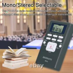 TR503 Wireless System Mic Headset FM Transmitter 30 Receivers for Meeting Church