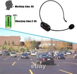 TR503 Wireless System Mic Headset FM Transmitter 30 Receivers for Meeting Church