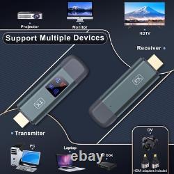 TTQ Wireless HDMI Transmitter and Receiver, 4K Decode 1080P Output
