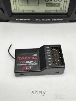 Tactic TTX650 Transmitter with TR624 Reciever Great Condition