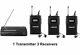 Takstar In-ear Wpm-200 1 Transmitter + 3 Receivers Wireless Stage Monitor F1 G0