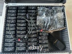 Takstar UHF-938 Wireless Tour Guide System 36 Receivers 2 Transmitters Headsets
