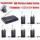Takstar Uhf Wireless Audio System Transmitter Lcd Receiver 6 Channels 50m Range