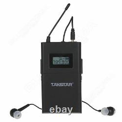 Takstar WPM-200 UHF Wireless Stage Monitor System 1 Transmitter+6 Receivers Set
