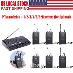 Takstar WPM-200 UHF Wireless in-Ear Monitor System Transmitter LCD Receiver F0J6