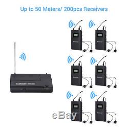 Takstar WPM-200 Wireless In-Ear Stereo Monitor System 1 Transmitter+10 Receivers